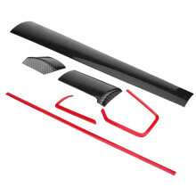 Car Console Center Dashboard Cover Trim Decorative Stickers for 10Th 2016-2021 LHD
