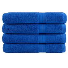 Berkfield Premium Towels "SOLUND" 4 pcs Blue 100x200 cm 600 gsm