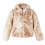 Kids' Coat Faux Fur Cognac 104 1