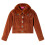 Kids' Jacket Corduroy Cognac 92 1