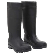 Berkfield Rain Boots Black Size 38 PVC