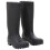 Berkfield Rain Boots Black Size 38 PVC 1
