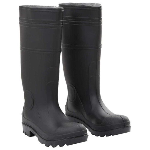 Berkfield Rain Boots Black Size 38 PVC
