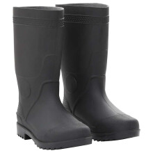 Berkfield Rain Boots Black Size 38 PVC
