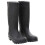 Berkfield Rain Boots Black Size 44 PVC 1