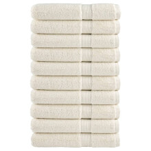 Berkfield Premium Towels SOLUND 10 pcs Cream 100x200 cm 600 gsm