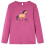 Kids' T-shirt with Long Sleeves Raspberry 104 1
