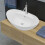 Luxury Ceramic Basin Oval with Overflow and Faucet Hole 1
