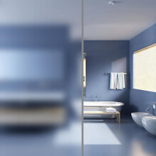 Berkfield Window Film Frosted Grey 0.9x10 m PVC