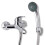 Berkfield Bath Shower Mixer Tap Kit Chrome 1