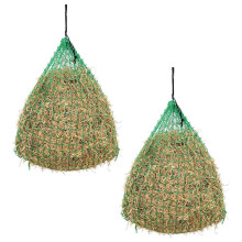 Berkfield Hay Nets 2 pcs Round 1x1 m PP