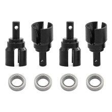 RC Car Differential Cup and 1/16 Bearing Set for MJX H16 Upgrade – Smooth Power Transfer, Durable Build