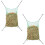 Berkfield Hay Nets 2 pcs Rectangular 0.9x1.5 m PP 1