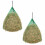 Berkfield Hay Nets 2 pcs Round 0.75x0.75 m PP 1