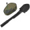 Berkfield Folding Shovel Carbon Steel Black 1