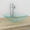 Berkfield Basin Tempered Glass 42 cm Transparent 1