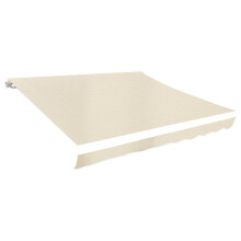Berkfield Awning Top Sunshade Canvas Cream 6 x 3 m