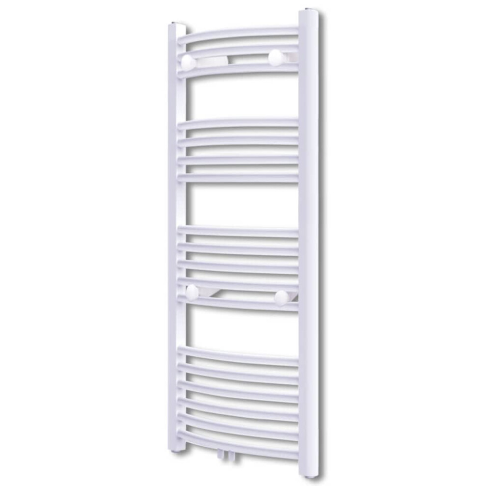 Bathroom Radiator Central Heating Towel Rail Curve 600 X 1160 Mm 8856767731860