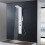 Berkfield Shower Panel System Aluminium Matte White 1