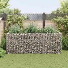 Berkfield Gabion Raised Bed Steel 270x90x100 cm
