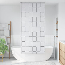 Berkfield Shower Roller Blind 120x240 cm Square