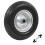 Berkfield Wheelbarrow Wheel with Axle Solid PU 4.00-8 390 mm 1