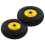 Berkfield Sack Truck Wheels 2 pcs Solid PU 3.00-4 (260x85) 1