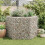 Berkfield Hexagonal Gabion Raised Bed 160x140x100 cm 1