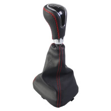 For VAZ 2113/2114/2115 Manual 5 Speed Car Stick Gear Shift Knob Lever HandBall Red