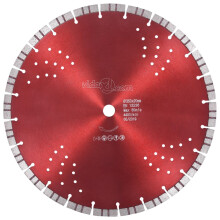 Berkfield Diamond Cutting Disc with Turbo and Holes Steel 350 mm