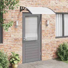 Berkfield Door Canopy 120x100 cm PC