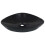 Berkfield Wash Basin 58.5x39x14 cm Ceramic Black 1