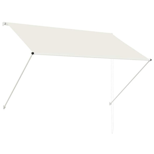 Berkfield Retractable Awning 200x150 cm Cream