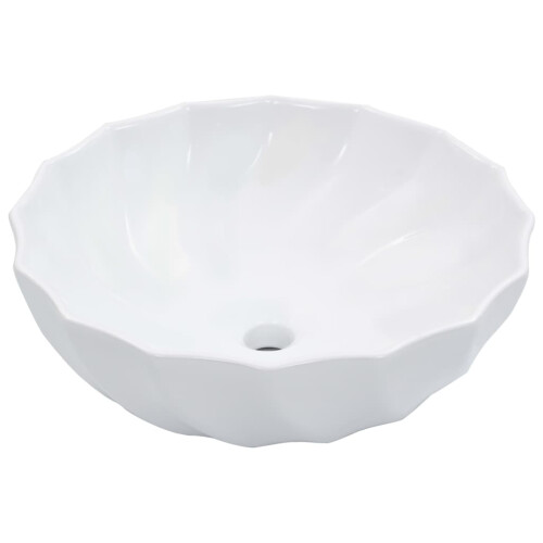 Berkfield Wash Basin 46x17 cm Ceramic White