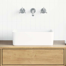 Berkfield Wash Basin 40x30x13 cm Ceramic White