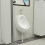 Berkfield Wall Hung Urinal with Flush Valve Ceramic White 1