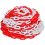 30 m Plastic Warning Chain Red and White 1