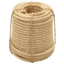 Berkfield Rope 100% Sisal 14 mm 100 m