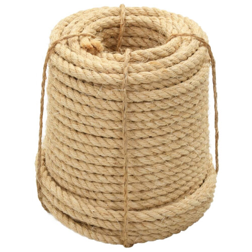 Berkfield Rope 100% Sisal 14 mm 100 m