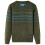Kids' Sweater Knitted Khaki 92 1
