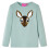 Kids' T-shirt with Long Sleeves Medium Mint 128 1