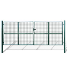 Berkfield Mesh Garden Gate 400x150 cm