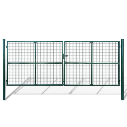 Berkfield Mesh Garden Gate 400x150 cm