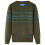 Kids' Sweater Knitted Khaki 116 1