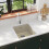 Berkfield Granite Kitchen Sink Single Basin Beige 1