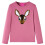 Kids' T-shirt with Long Sleeves Raspberry 92 1