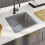 Berkfield Handmade Kitchen Sink Stainless Steel 1