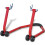 Berkfield Motorcycle Rear Stand Red 1