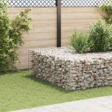 Berkfield Cube Gabion Raised Bed Steel Wire 60x60x60 cm