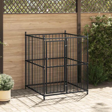 Berkfield Outdoor Dog Kennel 120x120x150 cm